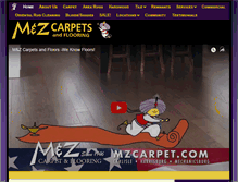 Tablet Screenshot of mzcarpet.com